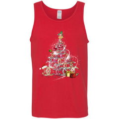 Chanel Christmas Tree T-shirt Men Cotton Tank Men Cotton Tank - parenttees