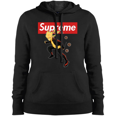 Supreme Naruto T-shirt Women Hooded Sweatshirt Black / X-Small Women Hooded Sweatshirt - parenttees