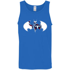 We Are The Tennessee Titans Batman Nfl Mashup Men Cotton Tank Men Cotton Tank - parenttees