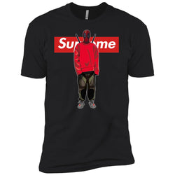 Supreme Deadpool Hiphop T-shirt Men Short Sleeve T-Shirt