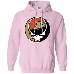 Anaheim Ducks Grateful Dead Steal Your Face Hockey Nhl Shirts Pullover Hoodie Sweatshirt Pullover Hoodie Sweatshirt - parenttees