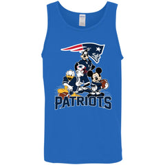 Mickey Mouse New England Patriots American Football Nfl Sports Shirt Men Cotton Tank Men Cotton Tank - parenttees