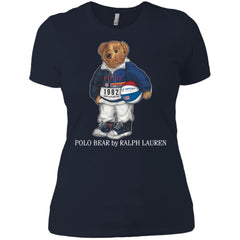 Ralph Lauren Polo Bear T-shirt Women Cotton T-Shirt Women Cotton T-Shirt - parenttees