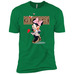 Couple Gucci Minnie Tshirt Valentine's Day Men Short Sleeve T-Shirt Men Short Sleeve T-Shirt - parenttees