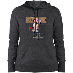 Couple Gucci Minnie Tshirt Valentine's Day Women Hooded Sweatshirt