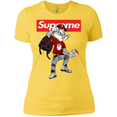 Supreme Rabbit Shirt Women Cotton T-Shirt Women Cotton T-Shirt - parenttees