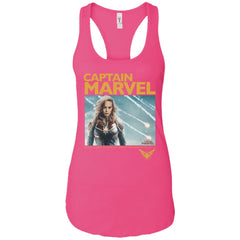 Captain Marvel Vintage Movie Poster Style Women Tank Top Women Tank Top - parenttees