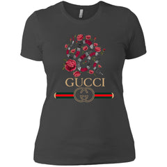 Gucci Logo Snake T-shirt Women Cotton T-Shirt Women Cotton T-Shirt - parenttees