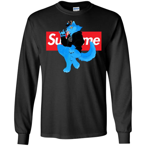 Supreme Woft T-shirt Men Long Sleeve Shirt Black / S Men Long Sleeve Shirt - parenttees