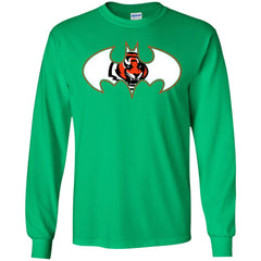 We Are The Cincinnati Bengals Batman Nfl Mashup Men Long Sleeve Shirt Men Long Sleeve Shirt - parenttees