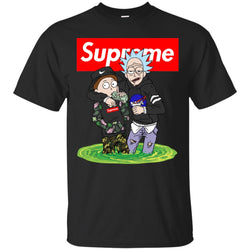 Supreme Rick And Morty T-shirt Men Cotton T-Shirt