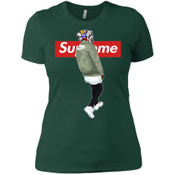 Supre Me Nike Top Fashion T-shirt Women Cotton T-Shirt