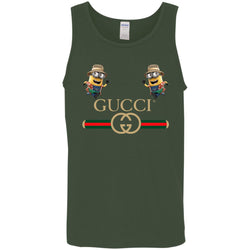 Gucci T-shirt Minion Funny Film T-shirt Men Cotton Tank