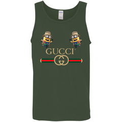 Gucci T-shirt Minion Funny Film T-shirt Men Cotton Tank Men Cotton Tank - parenttees