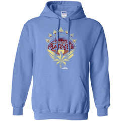 Captain Marvel Yellow Red Plane Flight Logo Pullover Hoodie Sweatshirt Pullover Hoodie Sweatshirt - parenttees