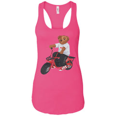 Supreme Bear Moto T-shirt Women Tank Top Women Tank Top - parenttees