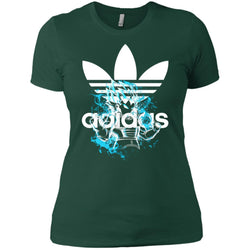 Adidas Vegeta Dragon Ball Super Saiyan T-shirt Women Cotton T-Shirt