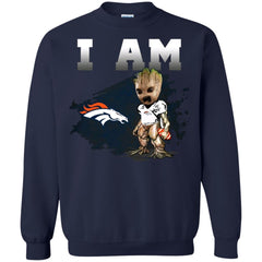 Nfl Denver Broncos I Am Groot T-shirt Crewneck Pullover Sweatshirt Crewneck Pullover Sweatshirt - parenttees