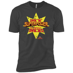 Captain Marvel My Superpower Is Being Me Men Short Sleeve T-Shirt Men Short Sleeve T-Shirt - parenttees