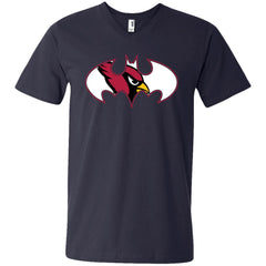 We Are The Arizona Cardinals Batman Nfl Mashup Men V-Neck T-Shirt Men V-Neck T-Shirt - parenttees