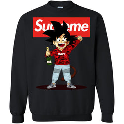 Supreme Songoku T-shirt Crewneck Pullover Sweatshirt