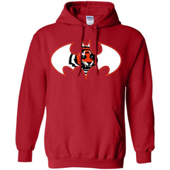 We Are The Cincinnati Bengals Batman Nfl Mashup Pullover Hoodie Sweatshirt Pullover Hoodie Sweatshirt - parenttees