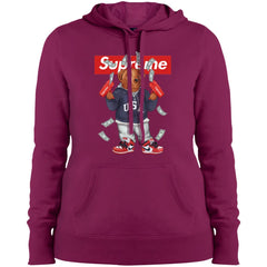 Supreme Bear Hot Trending T-shirt Women Hooded Sweatshirt Women Hooded Sweatshirt - parenttees