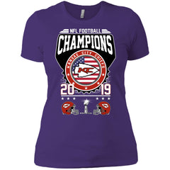 Nfl – Football Champions Kansas City Chiefs Super Bowl 2019 Women Cotton T-Shirt Women Cotton T-Shirt - parenttees