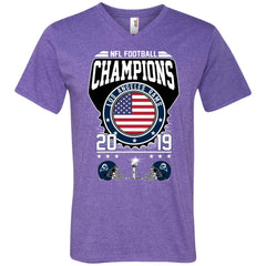 Nfl – Football Champions Los Angeles Rams Super Bowl 2019 Men V-Neck T-Shirt Men V-Neck T-Shirt - parenttees