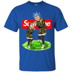 Supreme Rick And Morty Best T-shirt Men Cotton T-Shirt Men Cotton T-Shirt - parenttees