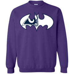 We Are The Los Angeles Rams Batman Nfl Mashup Crewneck Pullover Sweatshirt Crewneck Pullover Sweatshirt - parenttees