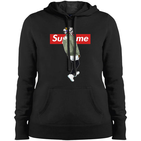 Supre Me Nike Top Fashion T-shirt Women Hooded Sweatshirt Black / X-Small Women Hooded Sweatshirt - parenttees