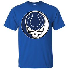 Indianapolis Colts Grateful Dead Steal Your Face Football Nfl Shirts Men Cotton T-Shirt Men Cotton T-Shirt - parenttees