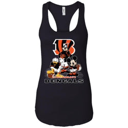 Mickey Mouse Cincinnati Bengals American Football Nfl Sports Shirt Women Tank Top