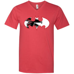 We Are The Atlanta Falcons Batman Nfl Mashup Men V-Neck T-Shirt Men V-Neck T-Shirt - parenttees