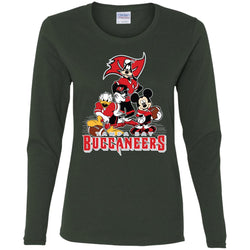 Mickey Mouse Tampa Bay Buccaneers American Football Nfl Sports Shirt Women Long Sleeve Shirt