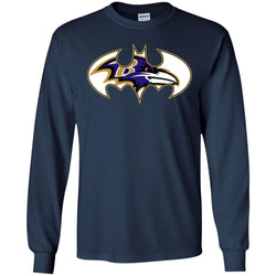 We Are The Baltimore Ravens Batman Nfl Mashup Men Long Sleeve Shirt