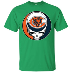 Chicago Bears Grateful Dead Steal Your Face Football Nfl Shirts Men Cotton T-Shirt Men Cotton T-Shirt - parenttees