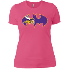 We Are The Minnesota Vikings Batman Nfl Mashup Women Cotton T-Shirt Women Cotton T-Shirt - parenttees