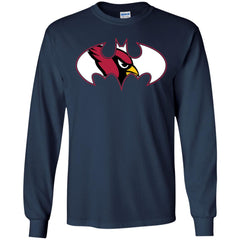 We Are The Arizona Cardinals Batman Nfl Mashup Men Long Sleeve Shirt Men Long Sleeve Shirt - parenttees