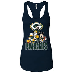 Mickey Mouse Green Bay Packer American Football Nfl Sports Shirt Women Tank Top Women Tank Top - parenttees