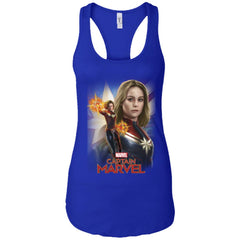 Marvel Captain Marvel Powers Portrait Women Tank Top Women Tank Top - parenttees