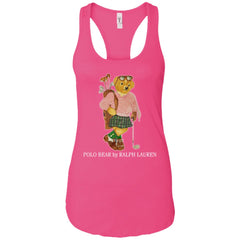 Polo Bear Ralph Lauren T-shirt Women Tank Top Women Tank Top - parenttees