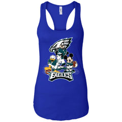 Mickey Mouse Philadelphia Eagle American Football Nfl Sports Shirt Women Tank Top Women Tank Top - parenttees