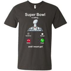 Nfl - Super Bowl Is Calling And I Must Go Kansas City Chiefs 2019 Football Men V-Neck T-Shirt Men V-Neck T-Shirt - parenttees