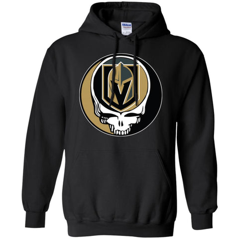 Vegas Golden Knights Grateful Dead Steal Your Face Hockey Nhl Shirts Pullover Hoodie Sweatshirt Black / S Pullover Hoodie Sweatshirt - parenttees