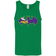 We Are The Minnesota Vikings Batman Nfl Mashup Men Cotton Tank Men Cotton Tank - parenttees