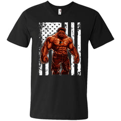 Mlb Giants Hulk Baltimore Orioles T-shirt Flag Men V-Neck T-Shirt Men V-Neck T-Shirt - parenttees