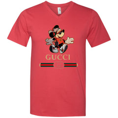 Gucci Mickey Fashion Stylelist Music T-shirt Men V-Neck T-Shirt Men V-Neck T-Shirt - parenttees