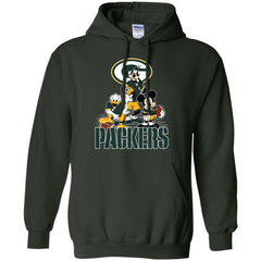 Mickey Mouse Green Bay Packer American Football Nfl Sports Shirt Pullover Hoodie Sweatshirt Pullover Hoodie Sweatshirt - parenttees